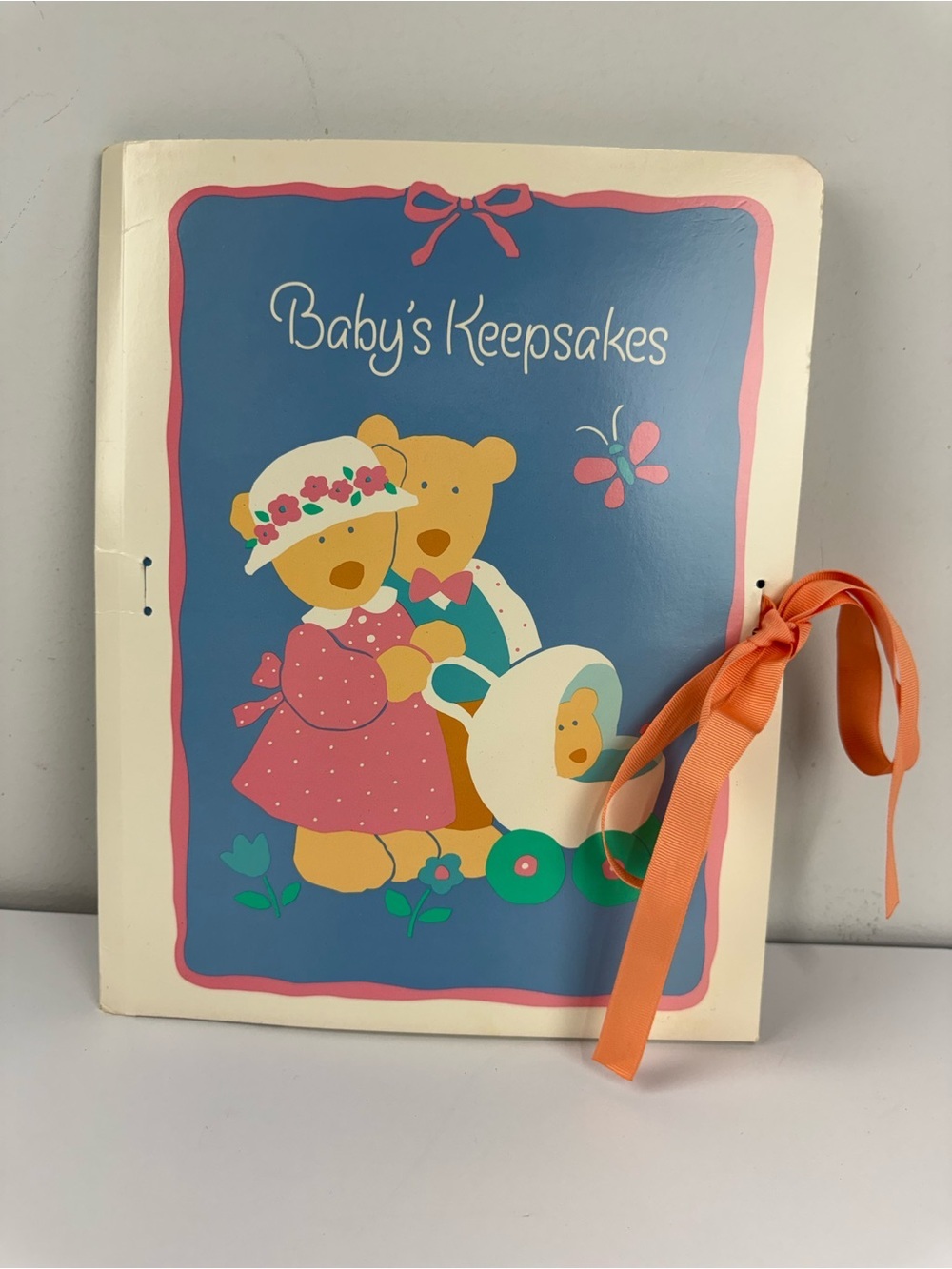 VTG Baby's First Keepsakes Memory First Year Calendar